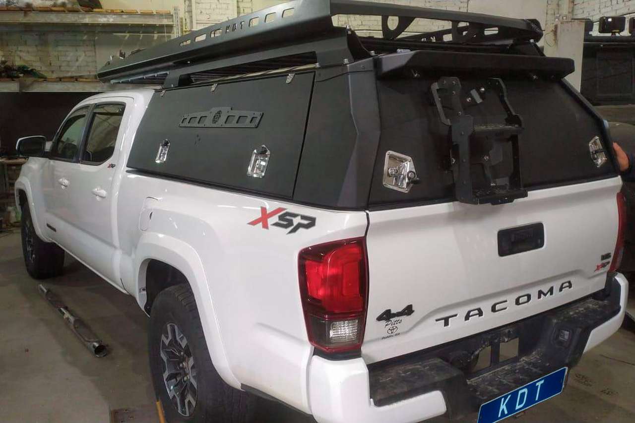 Кунг экспедиционный трехдверный Toyota Tacoma алюминиевый