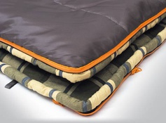 картинка Мешок спальный ALEXIKA SIBERIA (одеяло), (ТК: 0C -6C), зеленый, левый