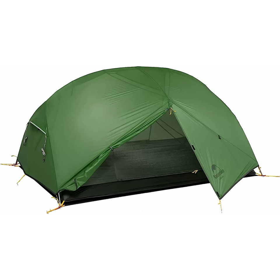 картинка Палатка 2-местная Naturehike сверхлегкая Mongar NH17T007-M, 210T , зеленый, 6927595767658