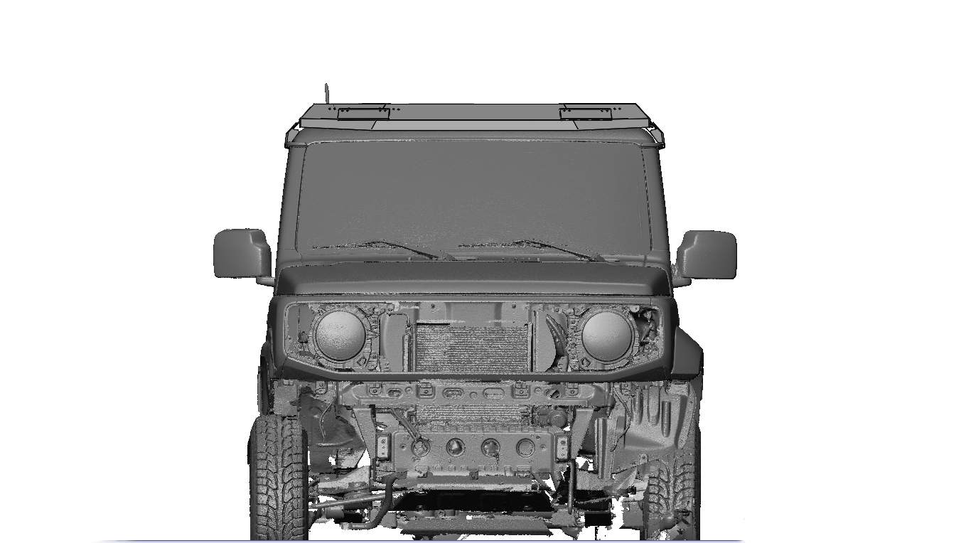 картинка Багажник Suzuki Jimny с местами под встроенную оптику алюминиевый