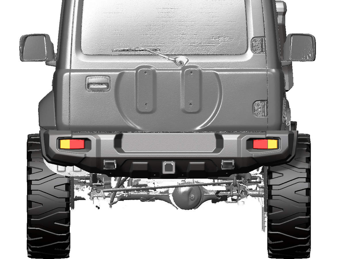 картинка Задний силовой бампер - Suzuki Jimny
