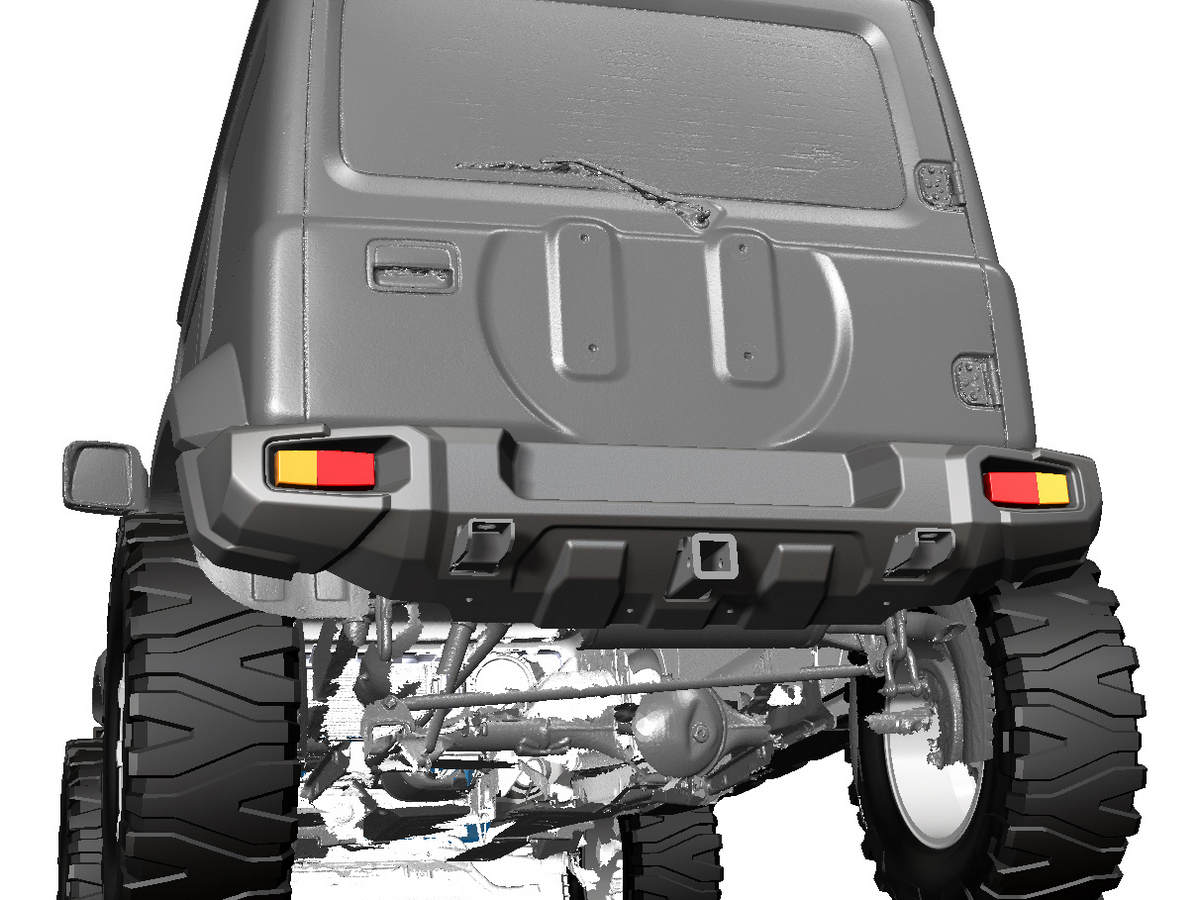 картинка Задний силовой бампер - Suzuki Jimny