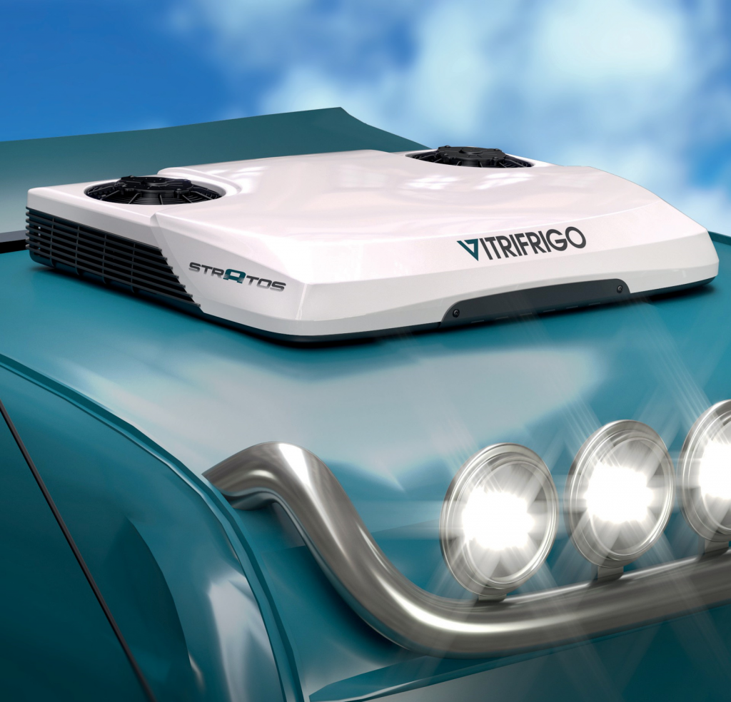 картинка Кондиционер Vitrifrigo STRATOS 1.7kW 24V
накрышный электрический моноблок для кабины водителя транспорта