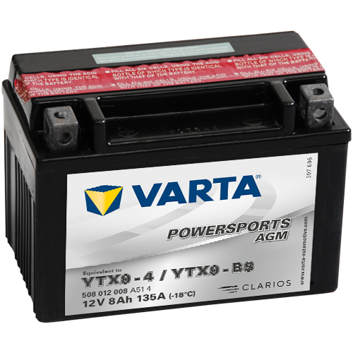 картинка Аккумулятор VARTA 8Ah Varta 12V 508 012 014 AGM