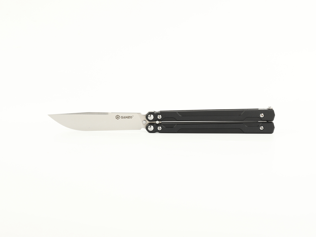 картинка Нож-бабочка Ganzo G766-BK, черный