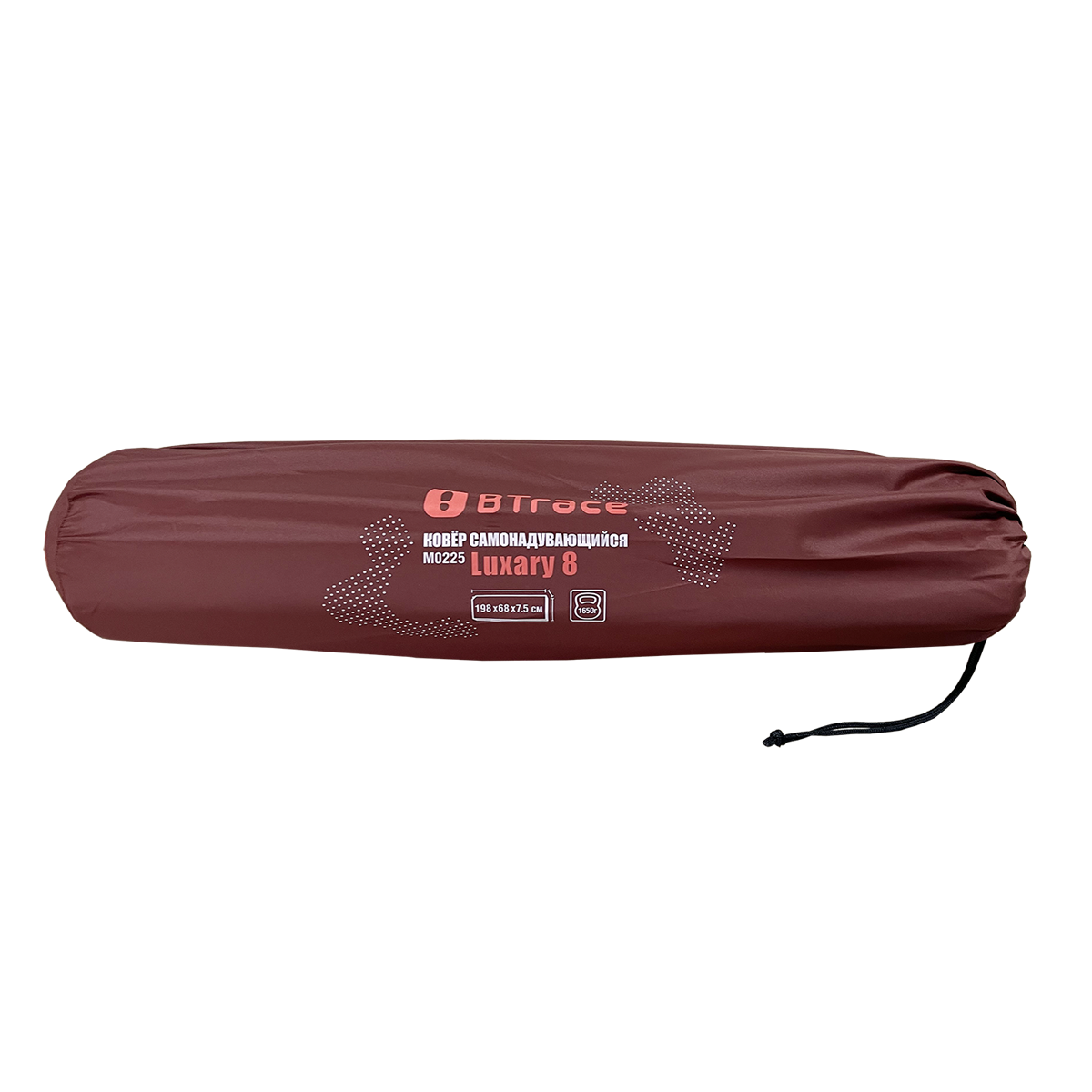 картинка Ковер надувной утеплённый BTrace Luxary 8, 198х68х7,5 см (Красный)