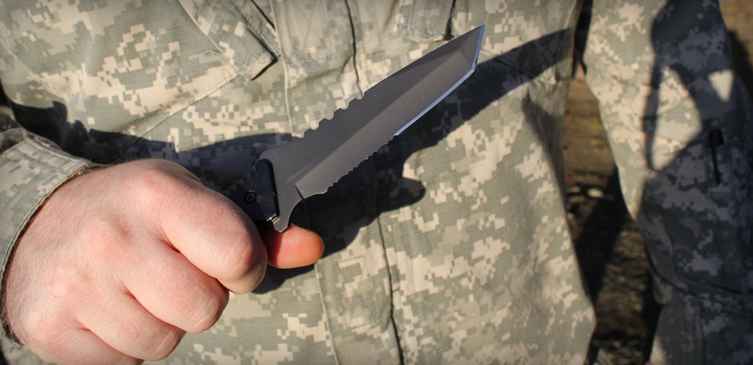 картинка Нож Gerber Tactical Warrant Fixed Blade Tanto SE, блистер, 31-000560