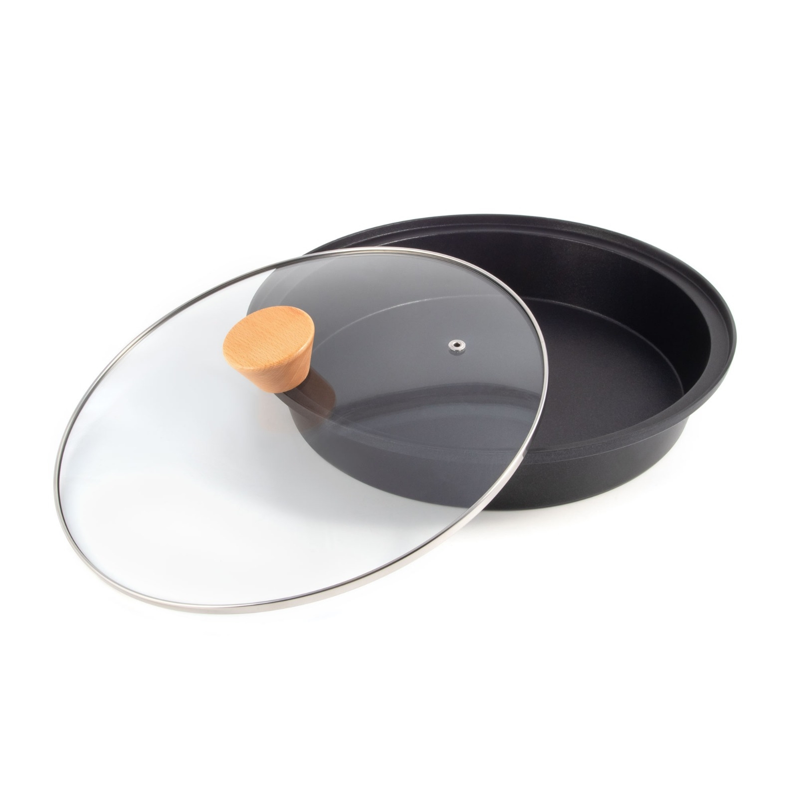 картинка Плита газовая портативная СЛЕДОПЫТ Magma со сковородой и крышкой, диаметр 26 см