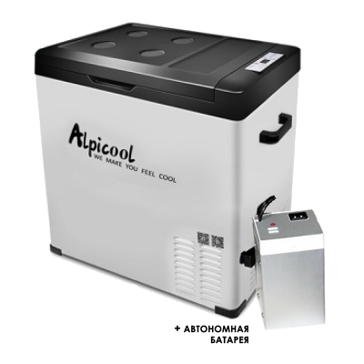 картинка Автохолодильник Alpicool С75 75л с внешней батареей