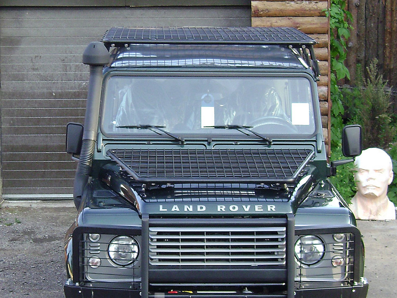 картинка Багажник KDT на капот Land Rover Defender 90/110 алюминий