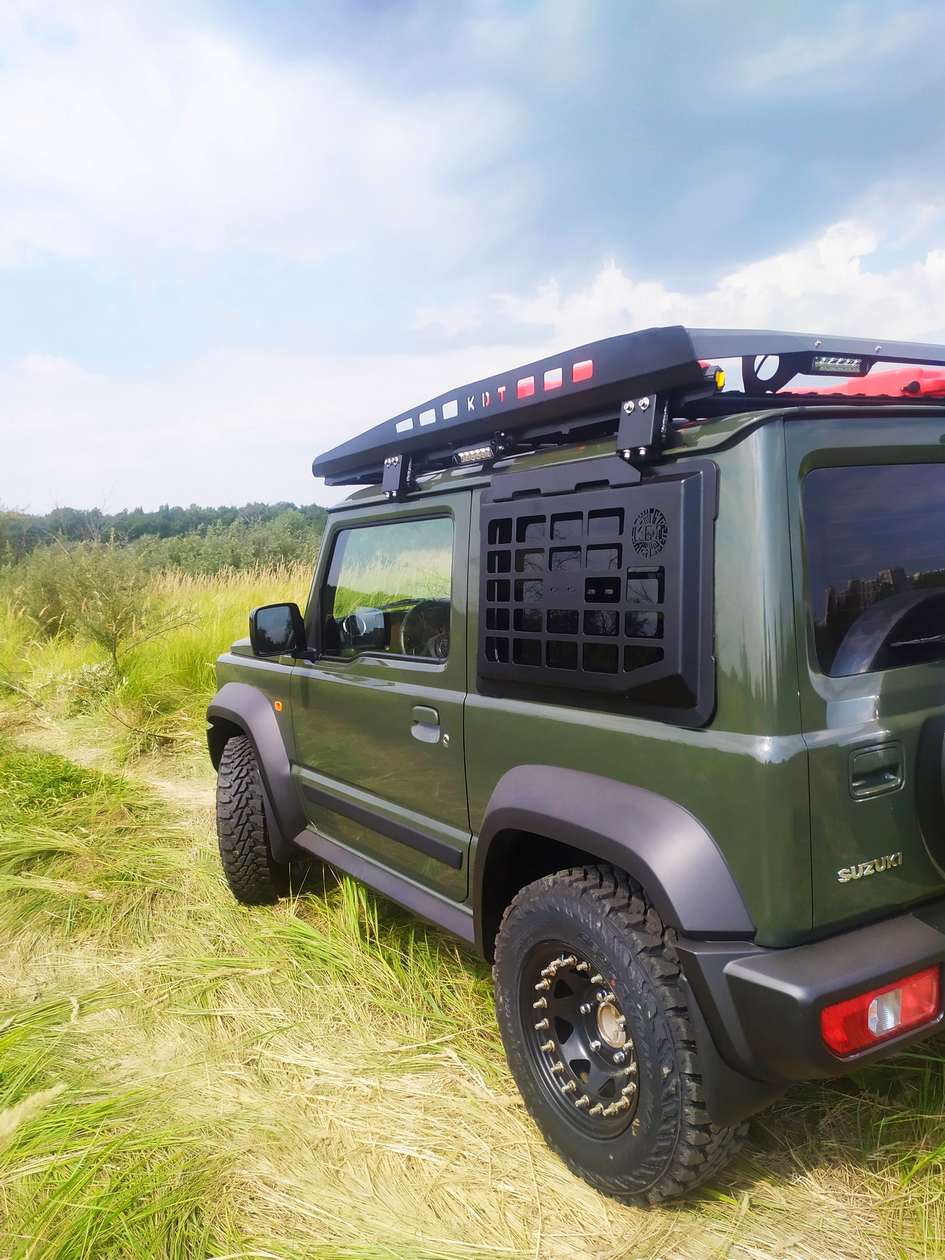 Защита окон (решётки на боковые окна) Suzuki Jimny с 2019 г.в.