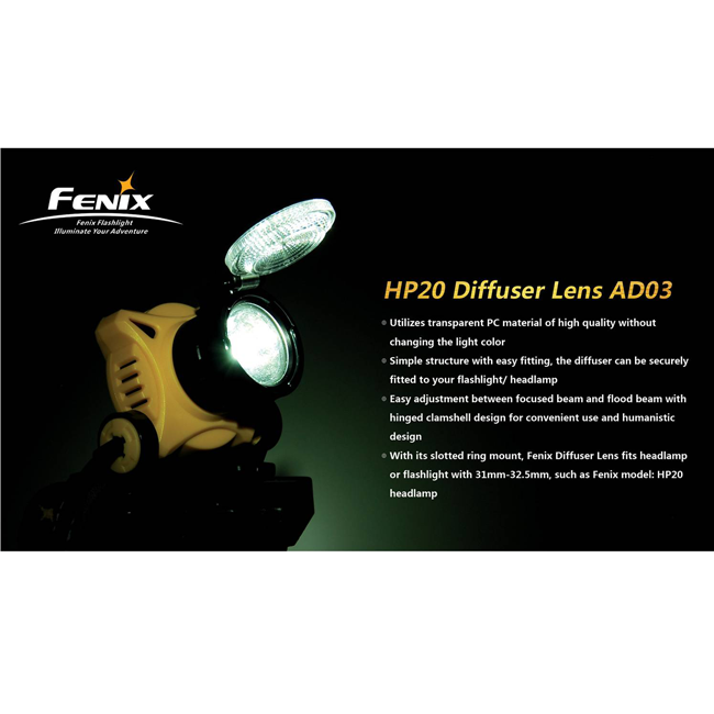 картинка Диффузионная линза Fenix AD03 для HP20