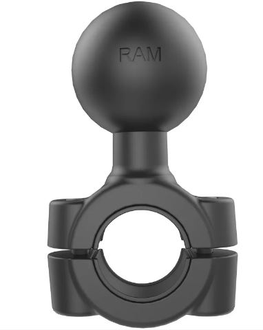 картинка Крепление RAM® Torque™ на руль, трубу 19-25 мм (3/4-1"), шар 38 мм (1,5"). Алюминий, покрытый порошковой краской