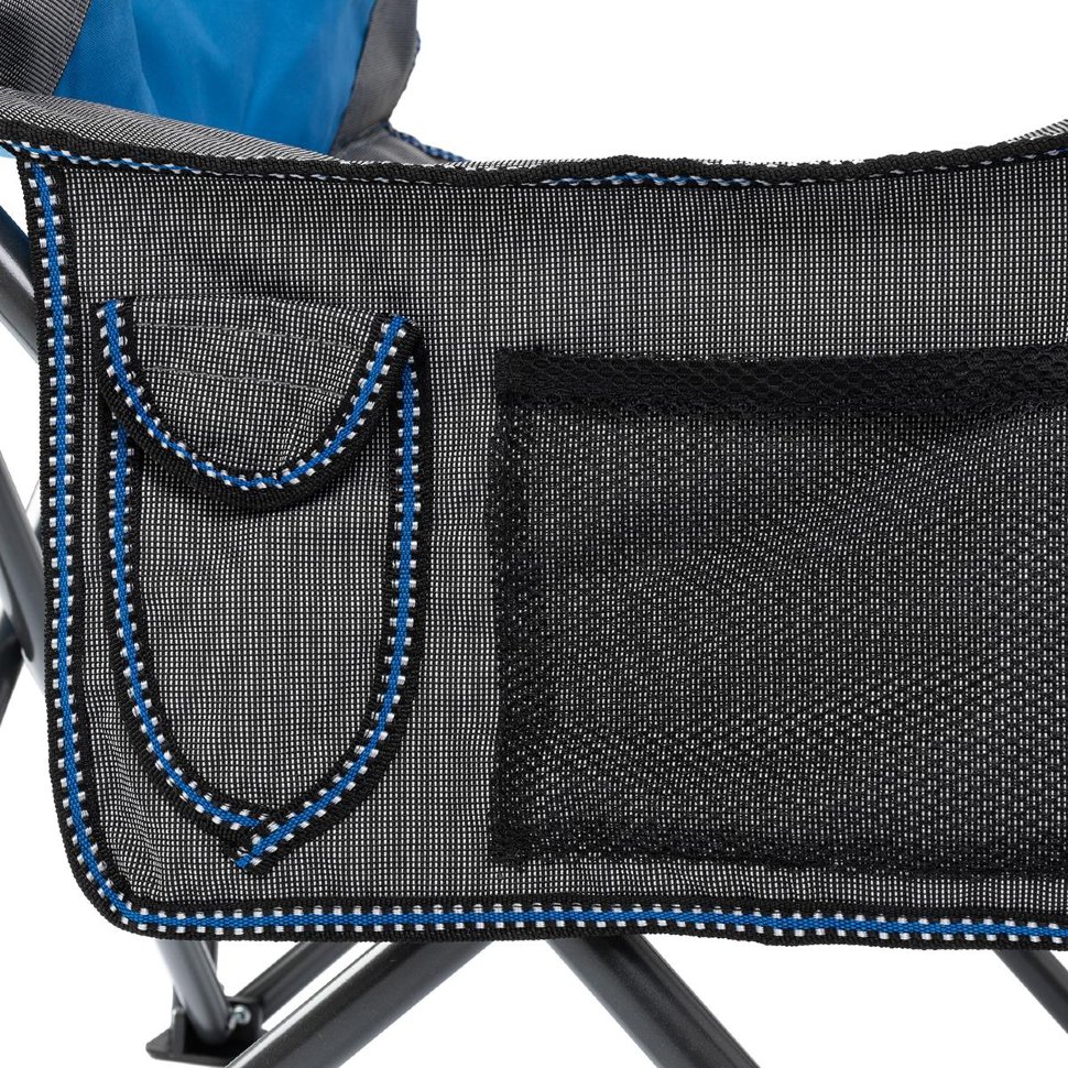 картинка Кресло складное CAMP MASTER синий-серый, до 100 кг