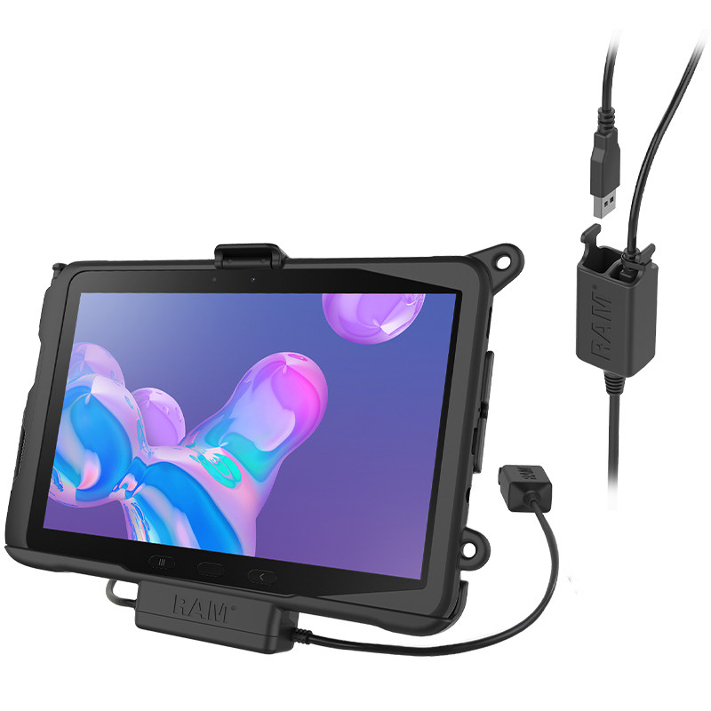 картинка Базовая станция RAM® Power и Dual USB Data Cradle для Samsung Galaxy Tab Active Pro 