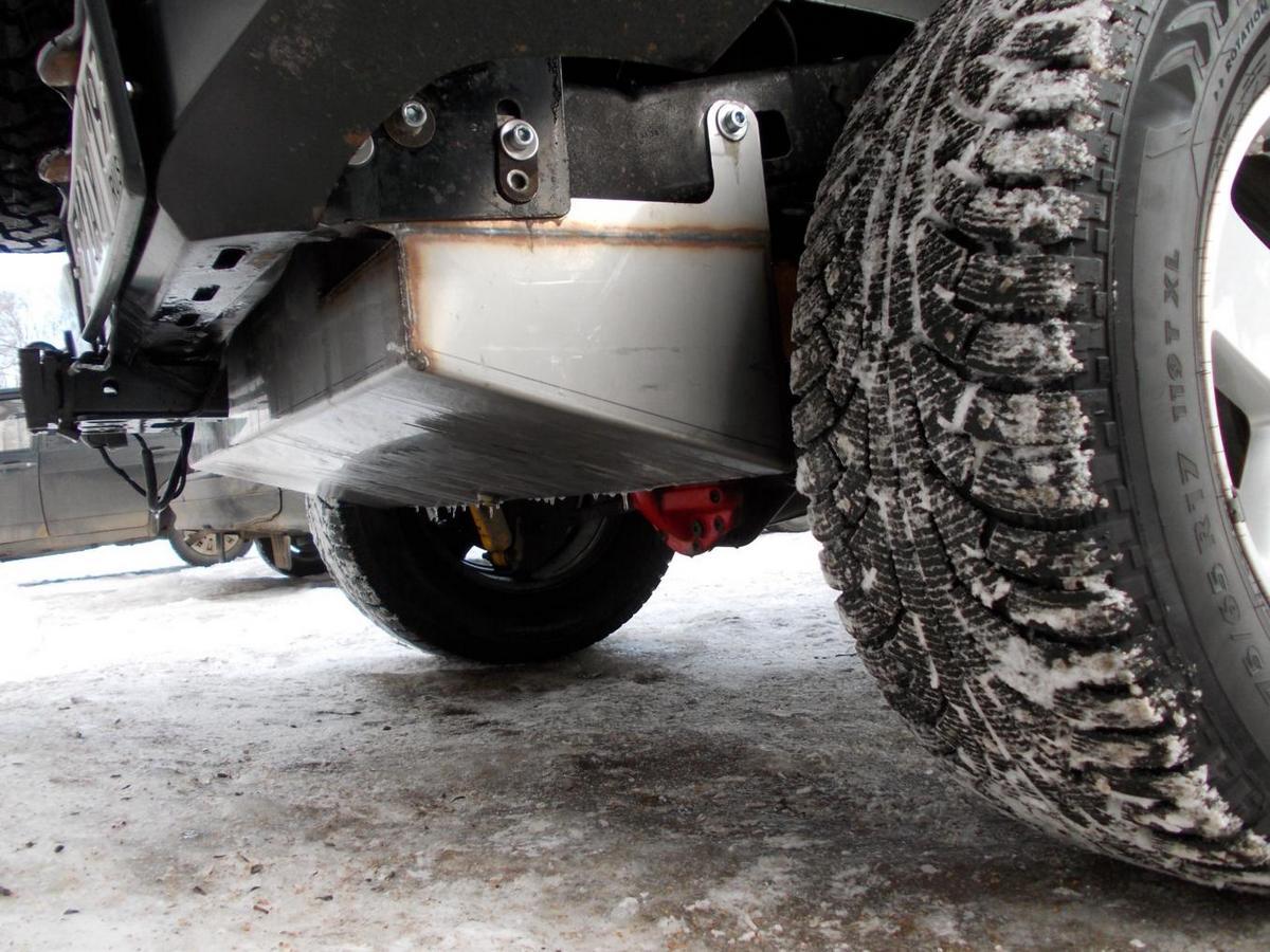 картинка Бак топливный KDT 90л дополнительный для Jeep Wrangler нержавейка