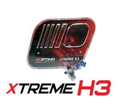 картинка Галогенные лампы Optima Xtreme H3 +130% light 4200K, 12V, 55W