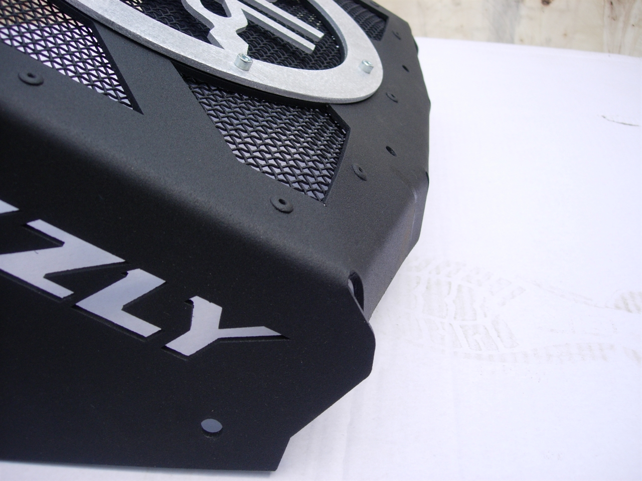 картинка Комплект выноса радиатора для Yamaha Grizzly 550/700 Litpro серебро, алюминиевый