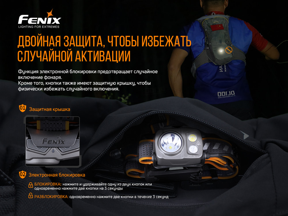 картинка Налобный фонарь Fenix HP16R