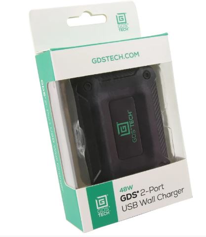 картинка Зарядное устройство сетевое GDS® премиум USB-C и USB-A, Вых, 48 Вт, макс, 6 А