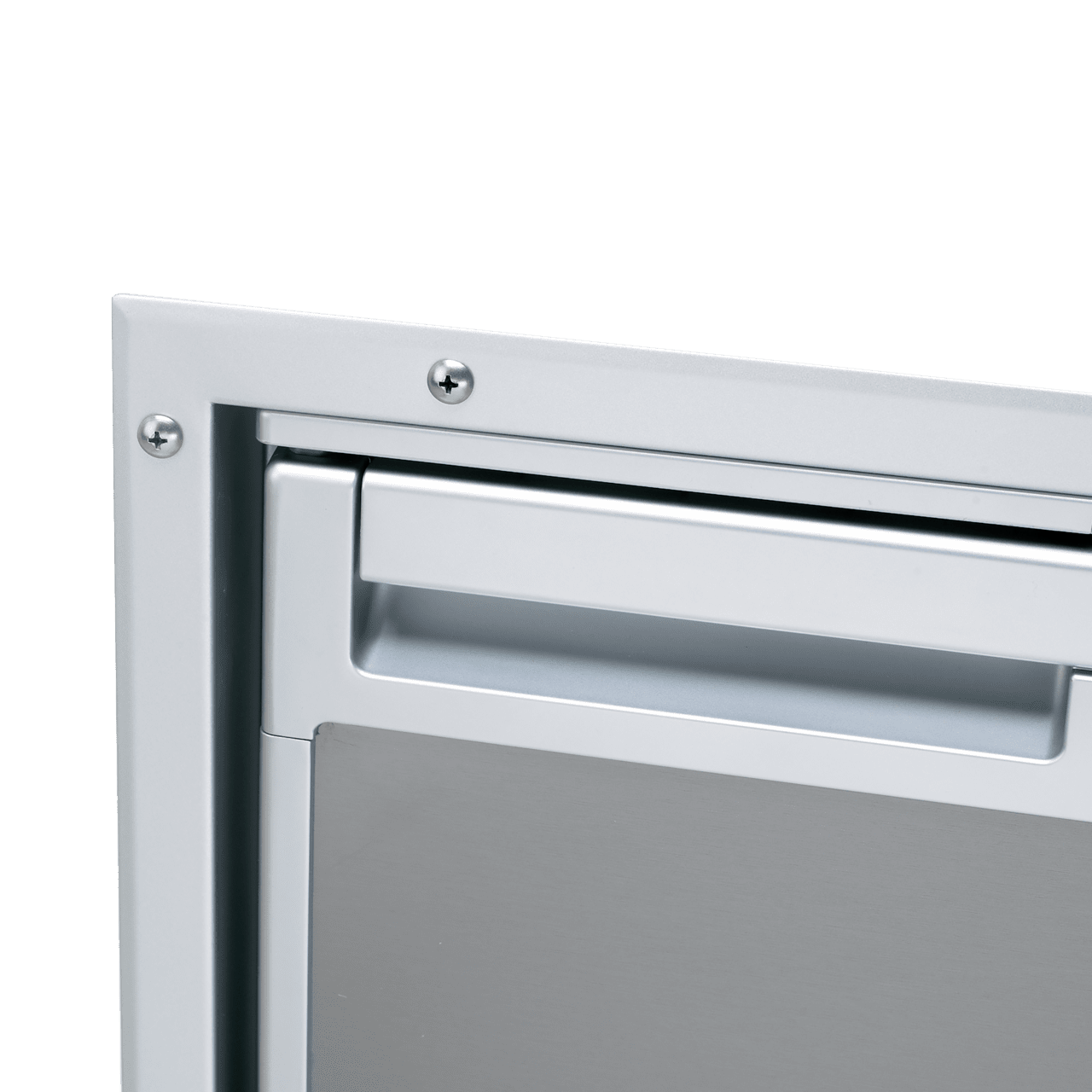 картинка Рамка крепёжная для встройки холодильника C115i, цвет серый, дверь утоплена заподлицо