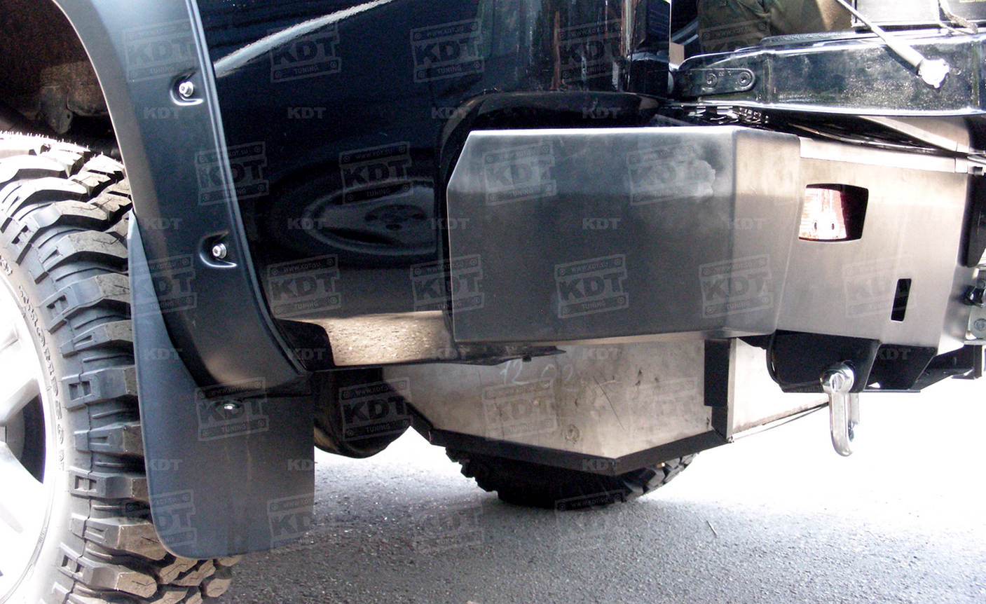 картинка Бак топливный KDT 120л дополнительный для Toyota Tundra из нержавейки