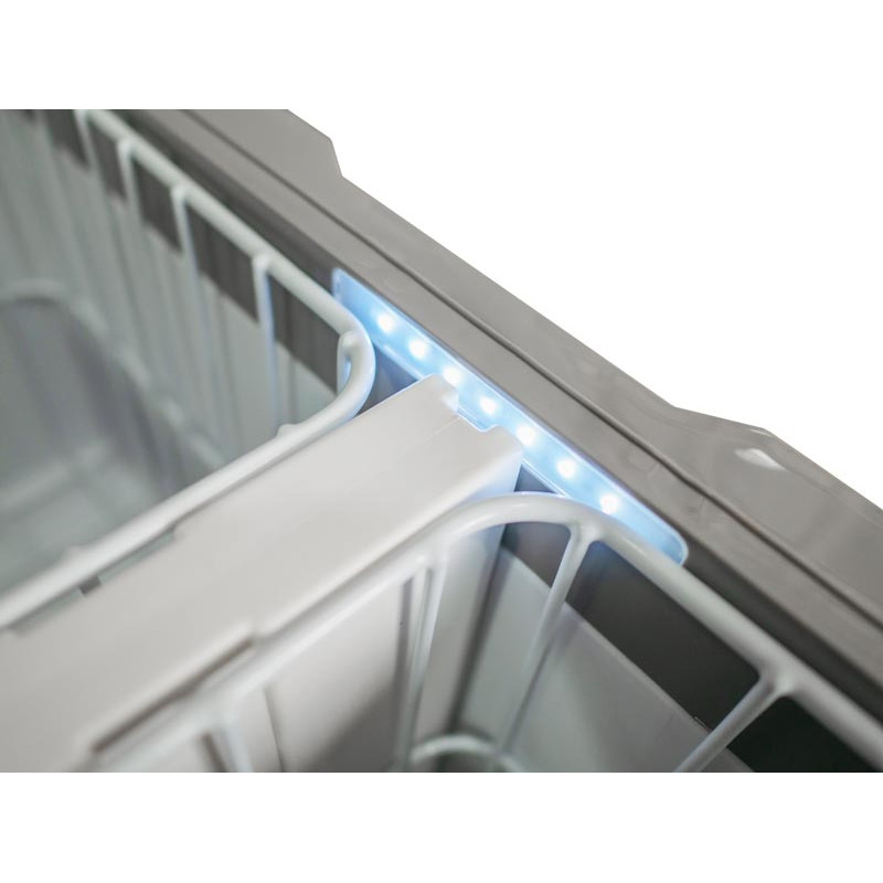 картинка Холодильник автомобильный ALPICOOL серия T (50 л) 12/24/220 В (зона заморозки/охлаждения)