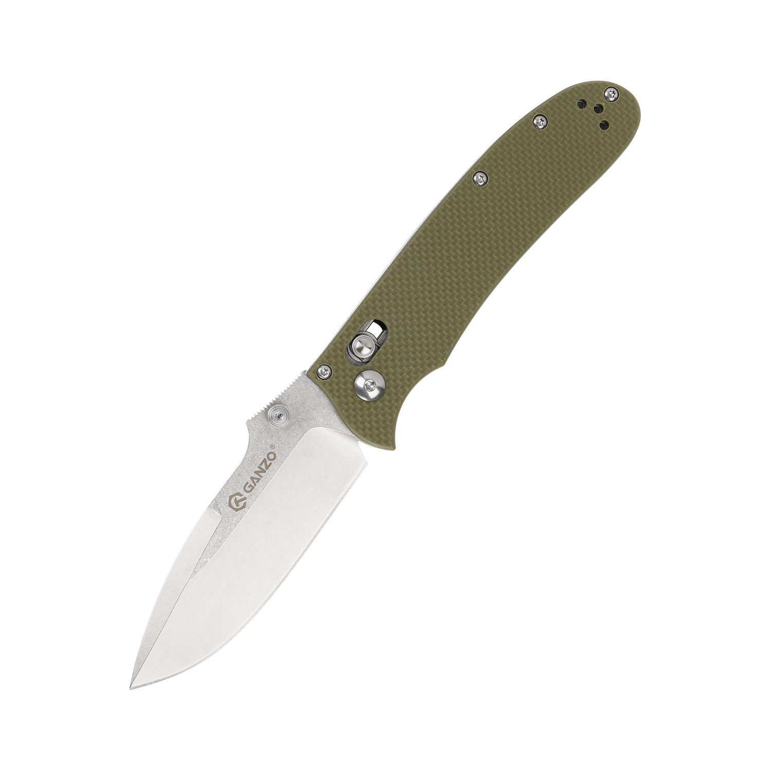 картинка Нож Ganzo D704-GR зеленый (D2 сталь)