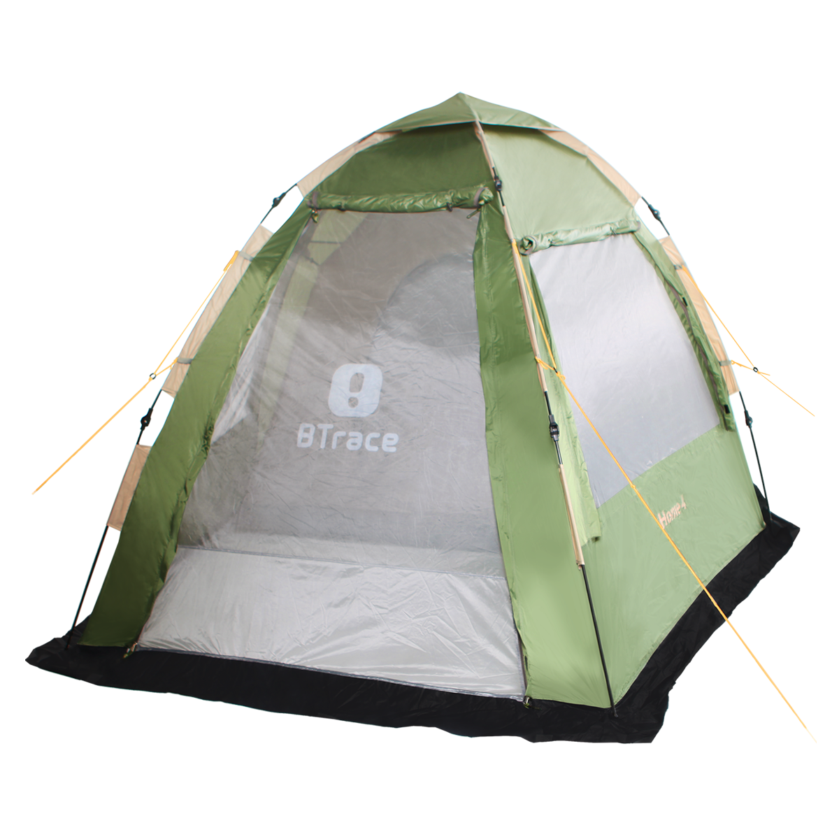 картинка Палатка BTrace Home 4 быстросборная (Зеленый)