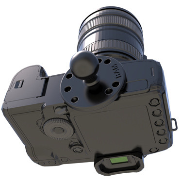 картинка Мото крепление RAM® для фото-видео-техники, муфты 95+60 мм, шары 25 мм (1"), Резьба 1/4"-20 