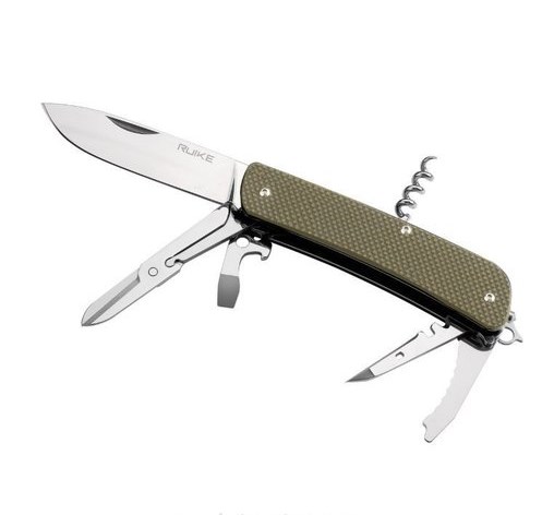 картинка Нож multi-functional Ruike L31-G зеленый