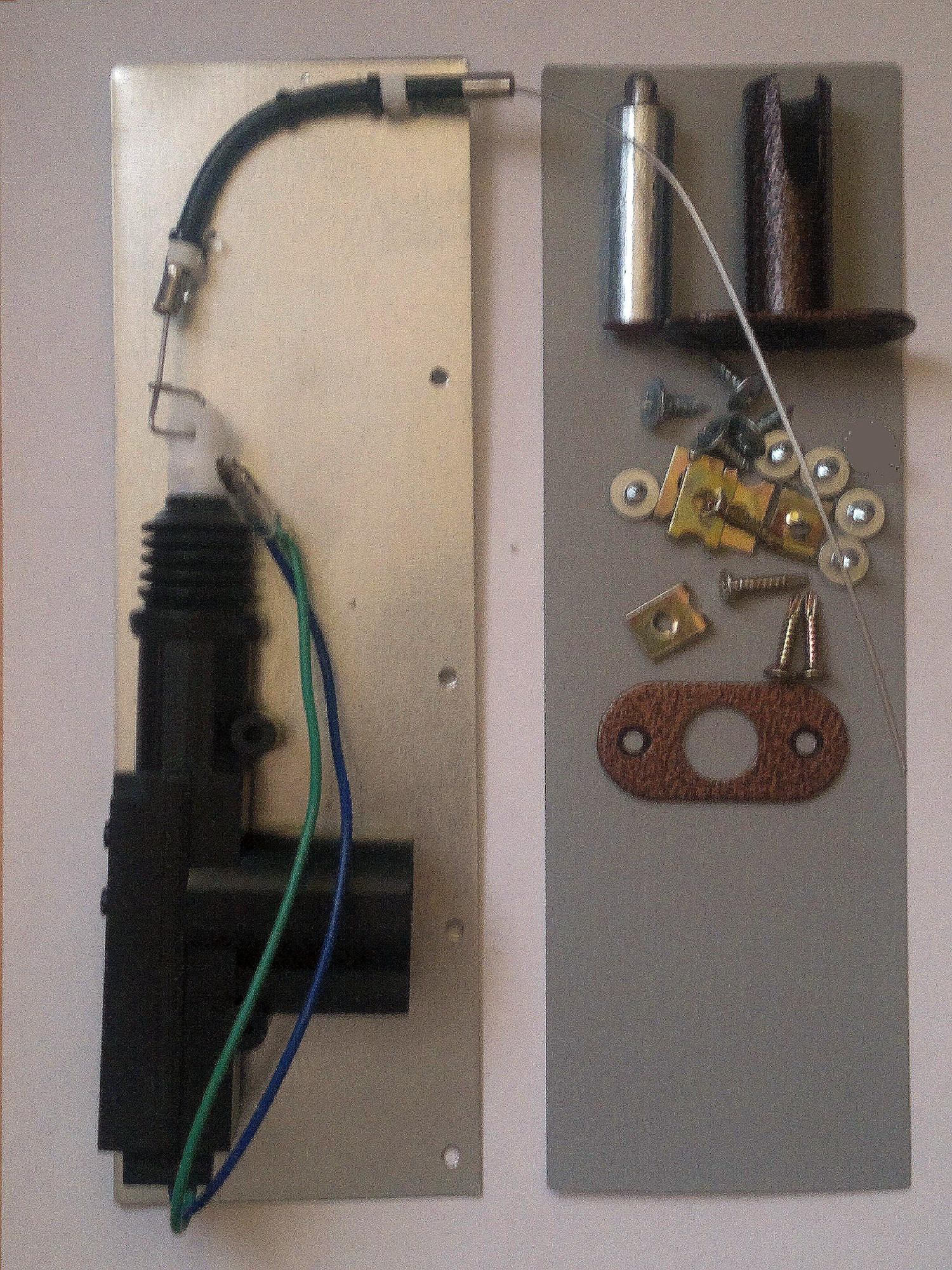 картинка Комплект центрального замка УАЗ469, УАЗ 3151,  Хантер задняя дверь