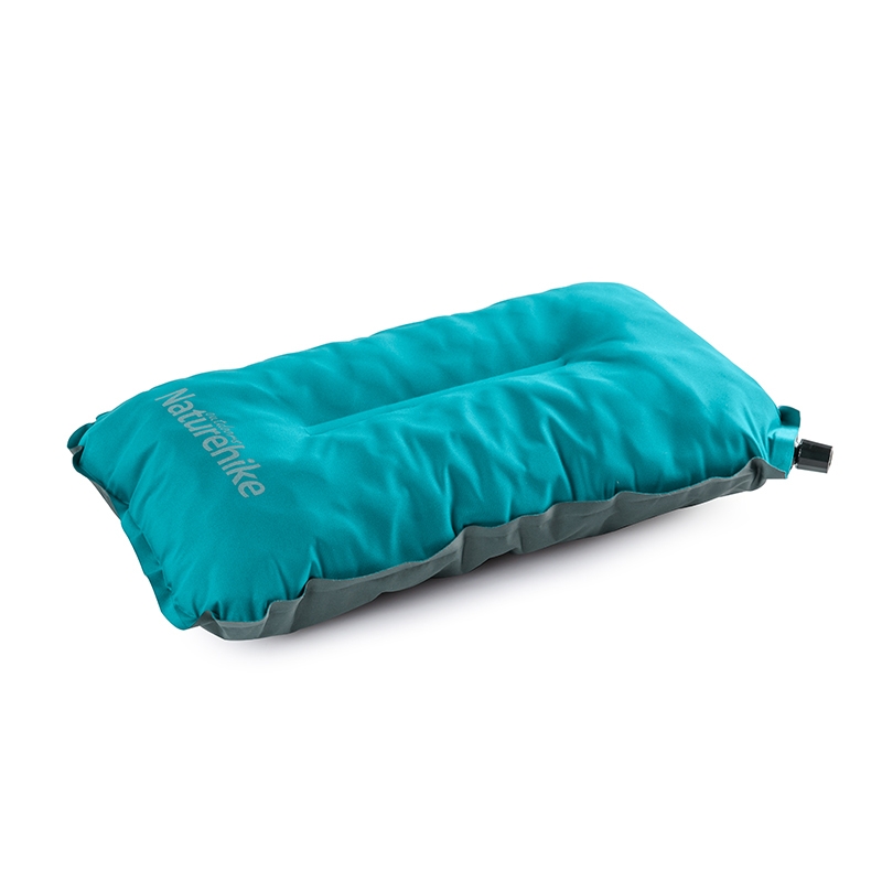 картинка Самонадувная подушка Naturehike Light Blue for Glamping/Camping/Travel/Office/Car, 6927595777411