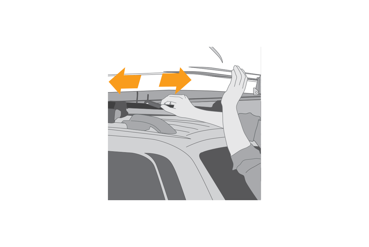картинка Автопалатка COLUMBUS VARIANT SMALL, тент серый, лестница 215 мм