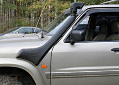 картинка Шноркель Nissan Patrol GU 3 (1/03-8/04), GU 2 (4/00-12/02) - ZD30DDTI 3.0L-I4, дизель, левая сторона