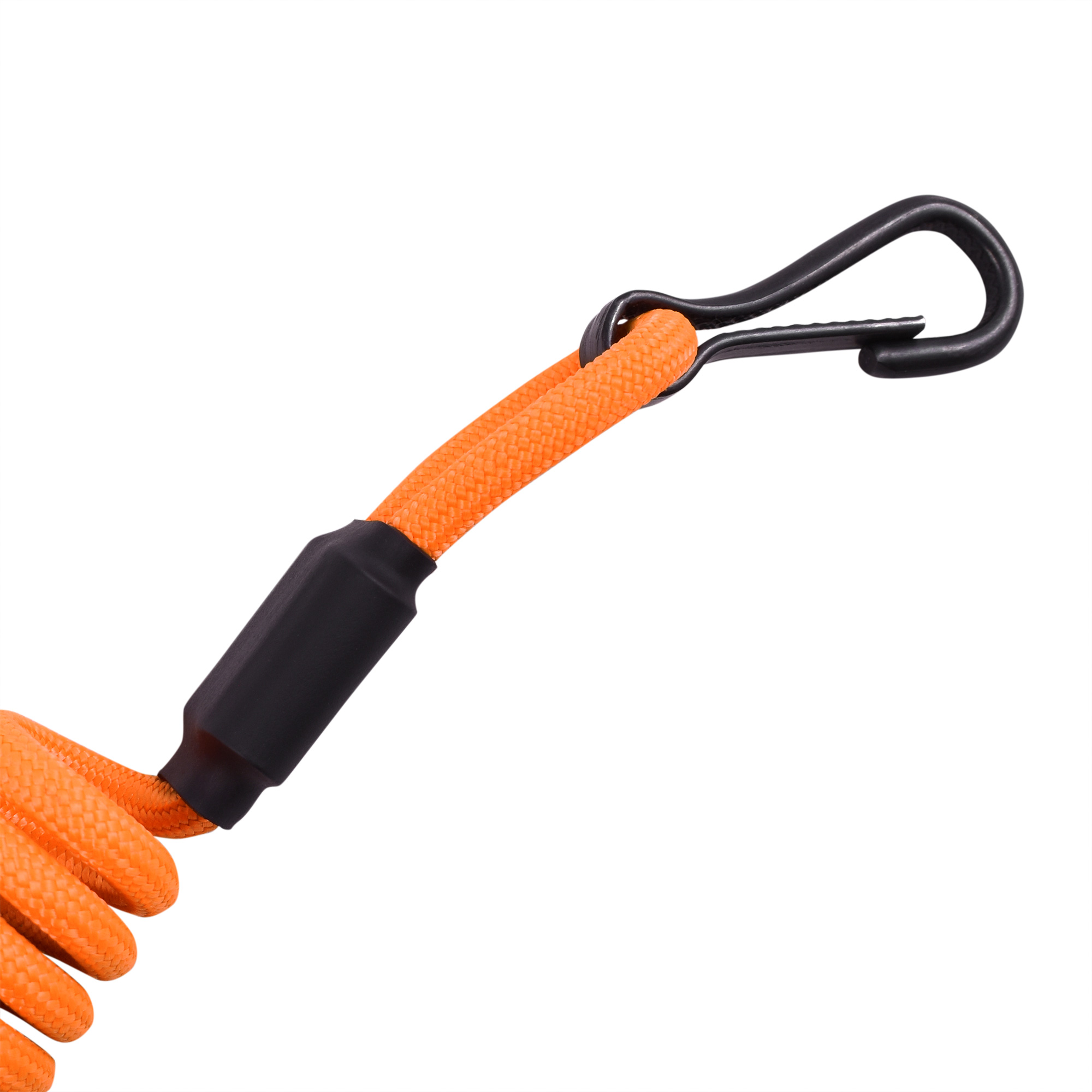 картинка Страховочный тренчик CORD из паракорда с креплением на ремень и карабином (orange)