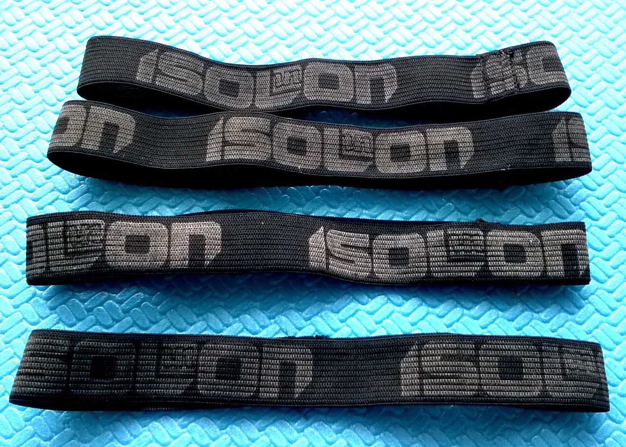 картинка Утяжка из эластичной ленты для туристических ковров ISOLON 15 мм. черный