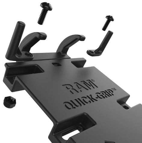 картинка Крепление RAM® Quick-Grip™ XL для больших смартфонов + ромб с шаром 25 мм (1")