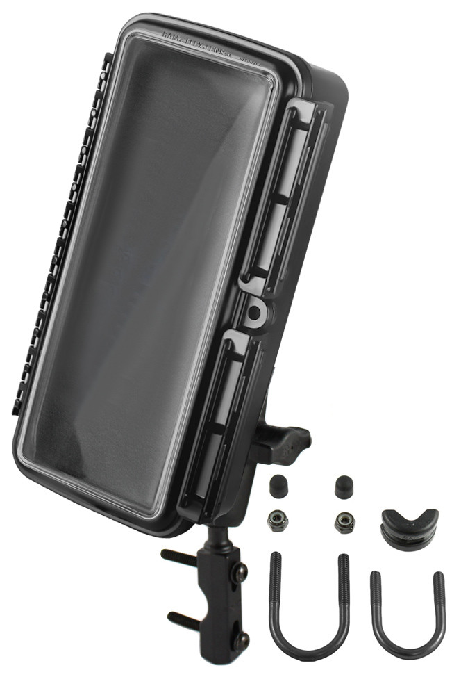 картинка RAM® Aqua Box® с креплением бачка тормоза / сцепления для больших устройств 