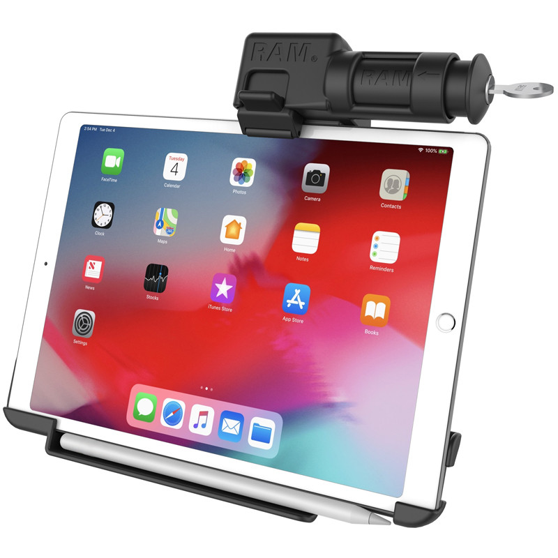 картинка RAM® EZ-Roll'r ™ Держатель с замком для iPad Pro 11 дюймов (2018 и 2020)