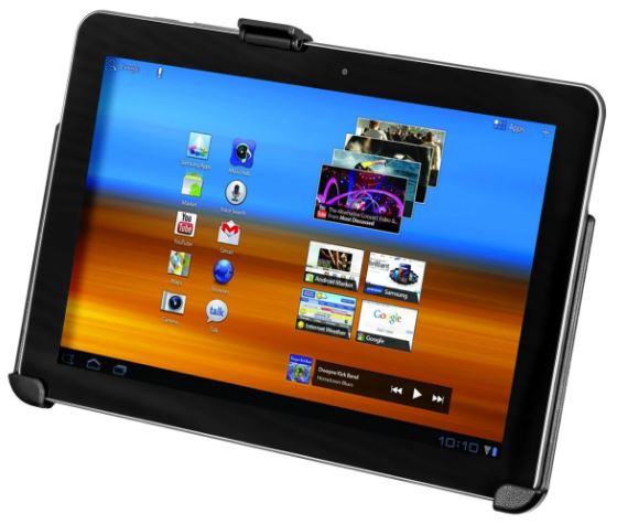 картинка Держатель RAM® для Samsung Galaxy Tab 10.1 & Galaxy Tab 2 10.1. Защелка. Высокопрочный композит.