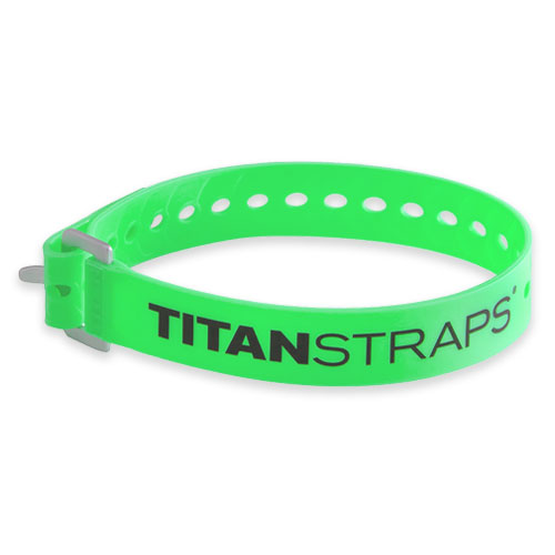 картинка Ремень крепёжный TitanStraps Industrial зеленый L = 51 см (Dmax = 14,15 см, Dmin = 5,5 см)