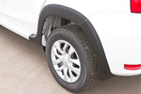 картинка Расширители колесных арок для Nissan Terrano 2014— н.в. шагрень