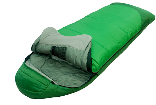 картинка Мешок спальный (кокон-одеяло) ALEXIKA FORESTER (ТК: 4C -1C), оливковый, правый