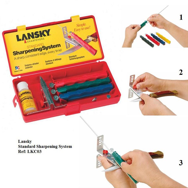 картинка Точилка для ножей Lansky Professional Knife Sharpening System LNLKCPR