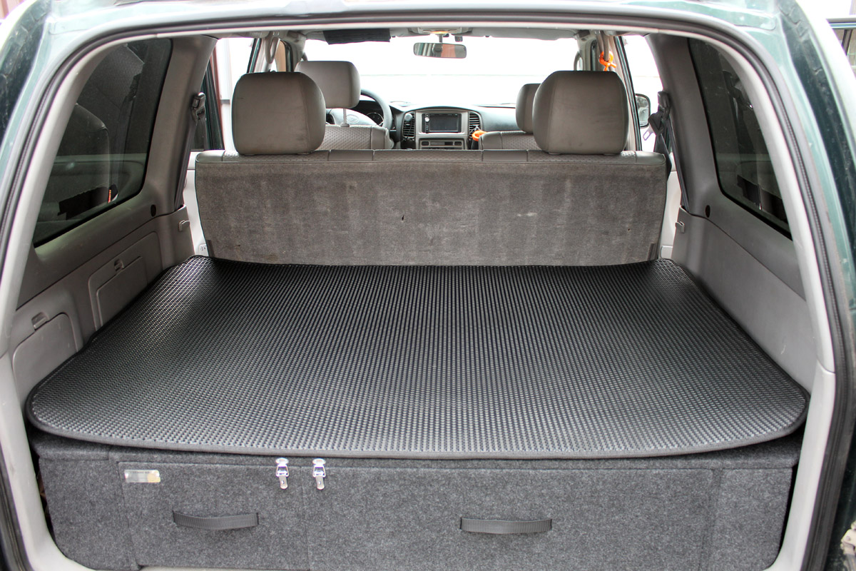 картинка Коврик EVA на органайзер в багажник для для Toyota Land Cruiser 105