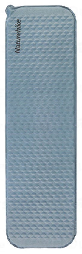 картинка Коврик самонадувающийся Naturehike, 185x55x3,5 см, синий