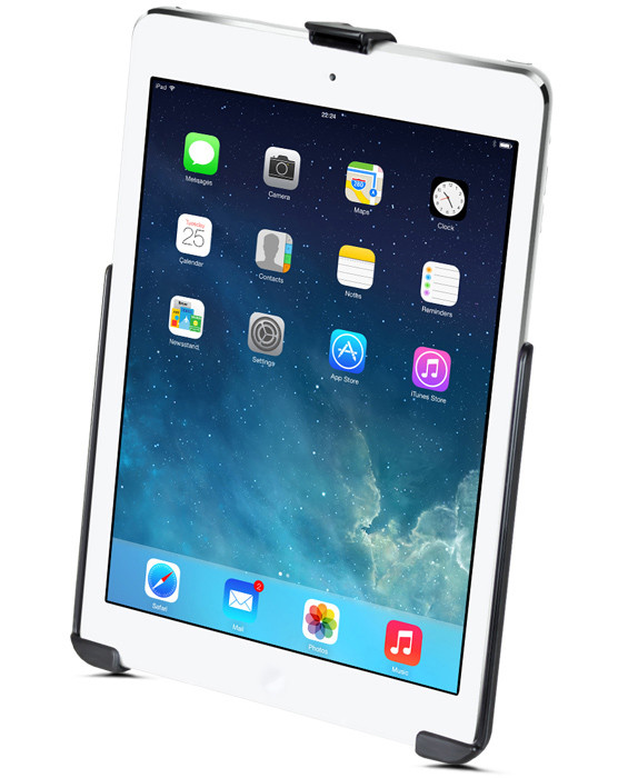 картинка Крепление RAM® для iPad 5-6th, Air 1-2 и Pro 9,7 шар с круглым осн, 25 мм (1") 