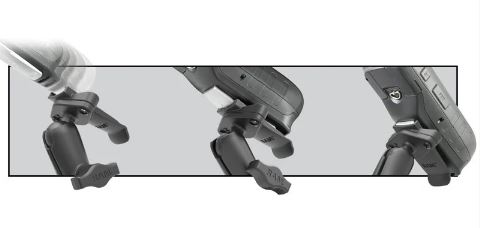 картинка Крепление-салазки RAM® для навигаторов Garmin®, шар 25 мм (1")