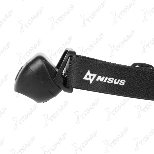 картинка Фонарь налобный NISUS 200 LM, IP44, USB